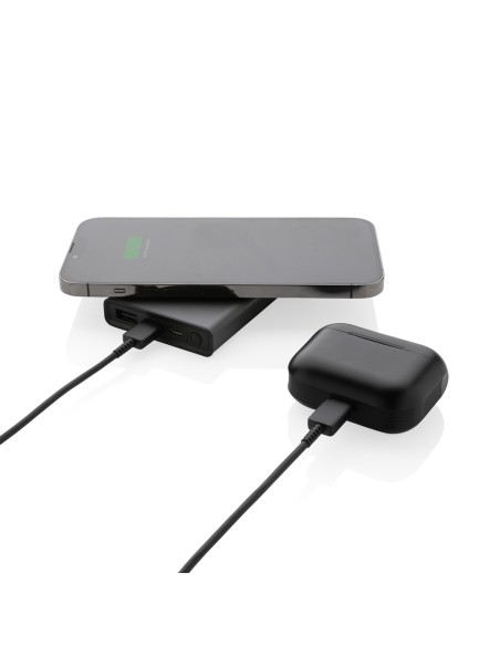 Powerbank wireless 5W da 5000 mAh in alluminio RCS Terra